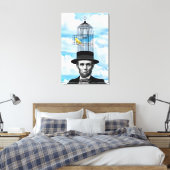 Abe Canary Canvas Afdruk (Insitu (Slaapkamer))