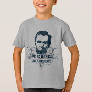 Abe is het eerlijkst Abesome T-shirt