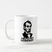 Abe is mijn Homeboy Koffiemok (Links)