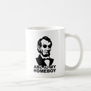 Abe is mijn Homeboy Koffiemok