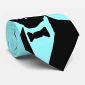 Abe is terug stropdas (Opgerold)