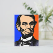 ABE LINCOLN (2) BRIEFKAART (Staand voorkant)