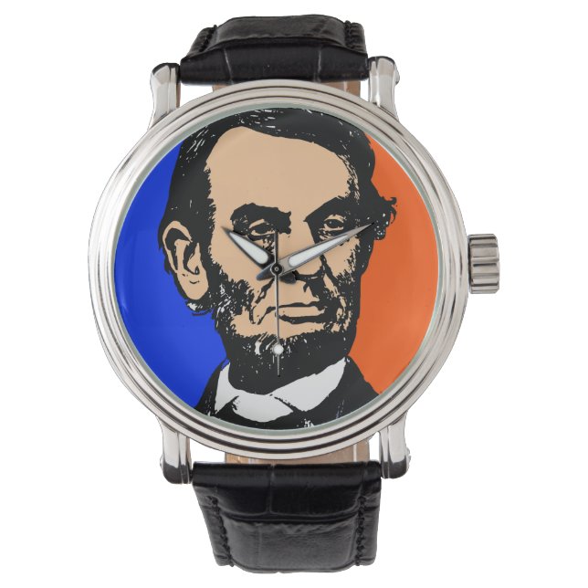 ABE LINCOLN (2) HORLOGE (Voorkant)