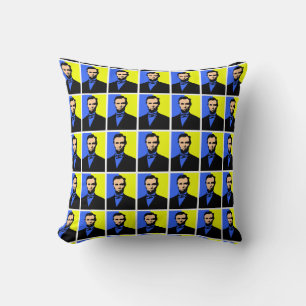 ABE LINCOLN 2 PILLOW HOESJE KUSSEN