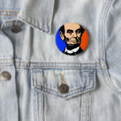 ABE LINCOLN (2) RONDE BUTTON 5,7 CM (In situ)