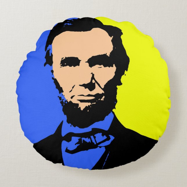 ABE LINCOLN 2 SIERKUSSEN ROND KUSSEN (Voorkant)