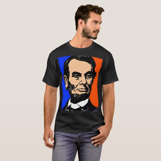 ABE LINCOLN (2) T-SHIRT (Voorkant volledig)