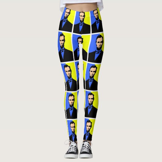 ABE LINCOLN 2 TABEL LAMP LEGGINGS (Voorkant)