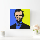 ABE LINCOLN 2 VIERKANTE KLOK (Huis)