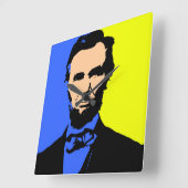 ABE LINCOLN 2 VIERKANTE KLOK (Hoek)