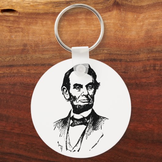 ABE LINCOLN (3) SLEUTELHANGER (Voorkant)