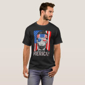 Abe Lincoln 4th Of July Fourth Of July T-shirt (Voorkant volledig)