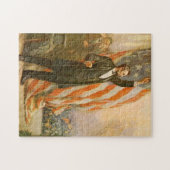  Abe Lincoln American President Independent Legpuzzel (Horizontaal)