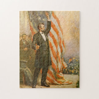 Abe Lincoln American President Independent Legpuzzel