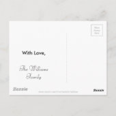 Abe Lincoln American President Portret US Briefkaart (Achterkant)