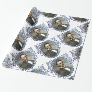 Abe Lincoln American President  Portret US Cadeaupapier