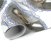 Abe Lincoln American President  Portret US Cadeaupapier (Rol Hoek)