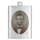 Abe Lincoln American President  Portret US Flacon (Voorkant)