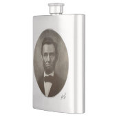 Abe Lincoln American President  Portret US Flacon (Links)