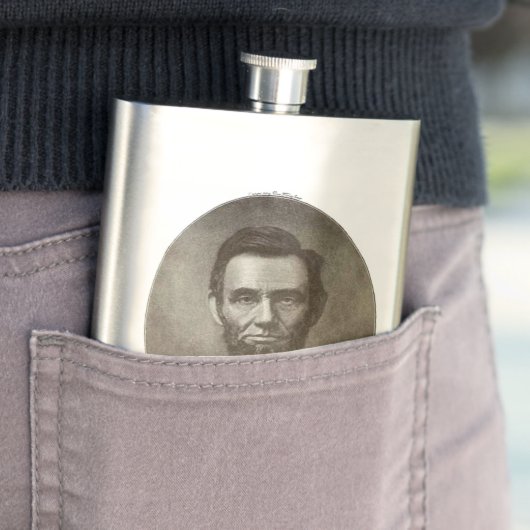 Abe Lincoln American President  Portret US Flacon (Voorbeeld)