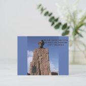 Abe Lincoln Ansichtkaart Briefkaart (Staand voorkant)