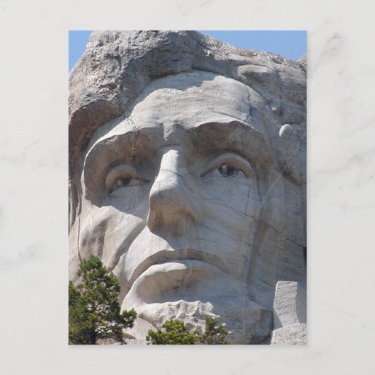 Abe Lincoln Briefkaart (Voorkant)