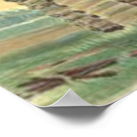 Abe Lincoln Cabin Vintage Poster (Hoek)