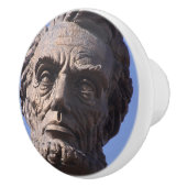 Abe Lincoln Ceramic Knob Keramische Knop (Rechts)