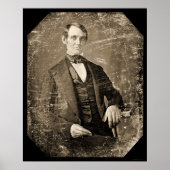 Abe Lincoln Daguerreotype 1846 Poster (Voorkant)