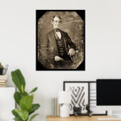 Abe Lincoln Daguerreotype 1846 Poster (Thuiskantoor)