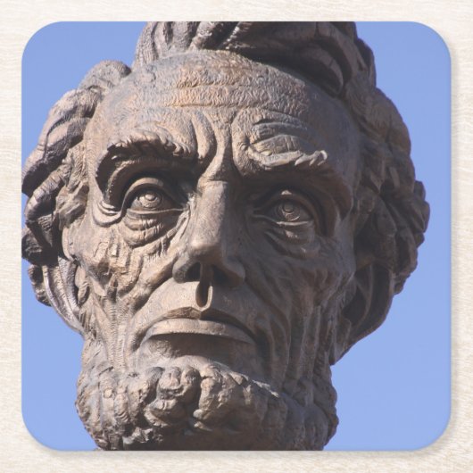 Abe Lincoln Drink Onderzetter (Voorkant)