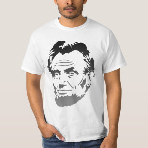 Abe Lincoln Fade to Grey Portrait - Shirt