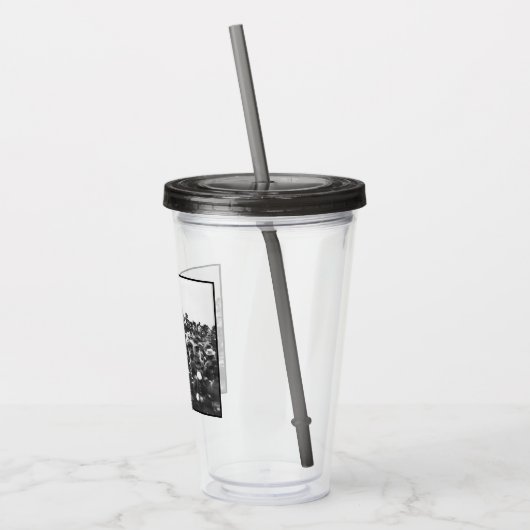 Abe Lincoln Gettysburg-toespraak: einde van de bur Acryl Drinkbeker (Links)