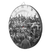 Abe Lincoln Gettysburg-toespraak: einde van de bur Dartbord (Voorkant Rechts)