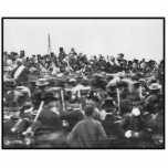 Abe Lincoln Gettysburg-toespraak: einde van de bur Fotobeeldje Ornament<br><div class="desc">Abraham Lincoln was een Amerikaanse staatsman en advocaat die vanaf maart 1861 tot zijn moord in april 1865 het zestiende president van de Verenigde Staten was. Lincoln leidde het land door de Amerikaanse burgeroorlog, zijn bloedigste oorlog en zijn grootste morele, constitutionele en politieke crisis. Aan het einde van de burgeroorlog...</div>