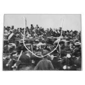 Abe Lincoln Gettysburg-toespraak: einde van de bur Groot Cadeauzakje (Voorkant)