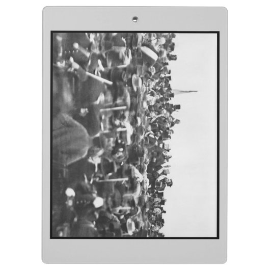 Abe Lincoln Gettysburg-toespraak: einde van de bur Klembord (Achterkant)