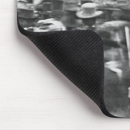 Abe Lincoln Gettysburg-toespraak: einde van de bur Muismat (Hoek)