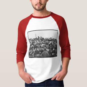 Abe Lincoln Gettysburg-toespraak: Einde van de bur T-shirt