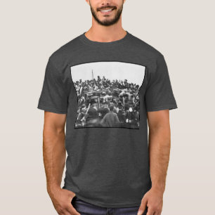Abe Lincoln Gettysburg-toespraak: einde van de bur T-shirt