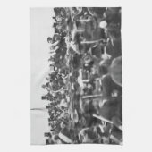 Abe Lincoln Gettysburg-toespraak: einde van de bur Theedoek (Verticaal)