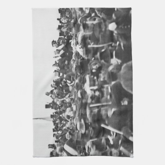 Abe Lincoln Gettysburg-toespraak: einde van de bur Theedoek (Verticaal)