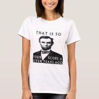 Abe Lincoln is zo'n vier Score en zeven jaar oud