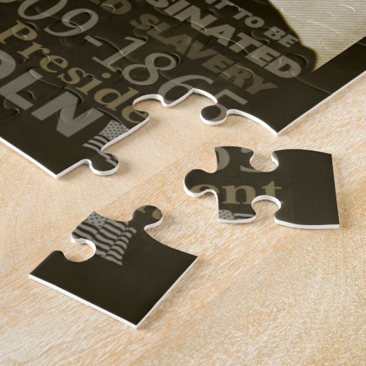 Abe Lincoln Legpuzzel (Zijkant)