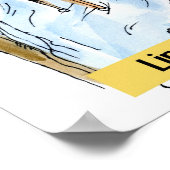 Abe Lincoln & Mary Todd in Poster met een bruid (Hoek)