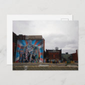 Abe Lincoln Mural, Lexington, Kentucky Briefkaart (Voorkant / Achterkant)