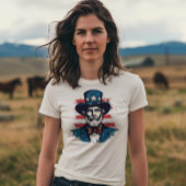 Abe Lincoln Onafhankelijkheidsdag 4 juli T-shirt