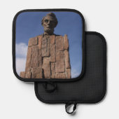 Abe Lincoln Pannenlap (Voorkant / Achterkant)