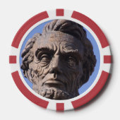 Abe Lincoln Poker Chips (Voorkant)
