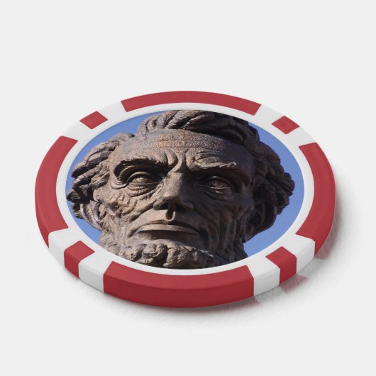 Abe Lincoln Poker Chips (Enkel)